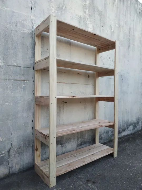 Palete móveis rústicos. Tudo feito de palate e pinus. - Foto 5
