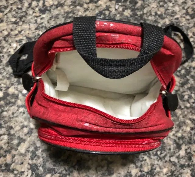 Lancheira Angry Birds Vermelha - Foto 3