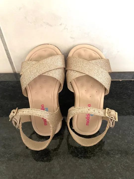 Sandália menina Tam 19 (Molekinha) 