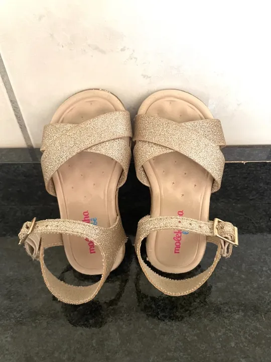 Sandália menina Tam 19 (Molekinha)