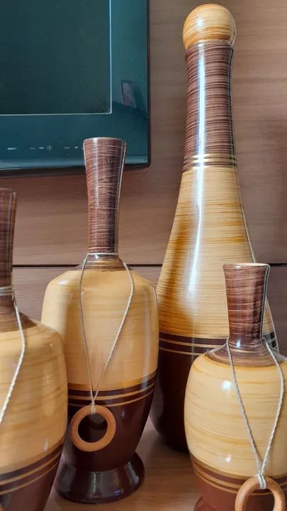 Vasos decorativos- 4 peças  - Foto 5