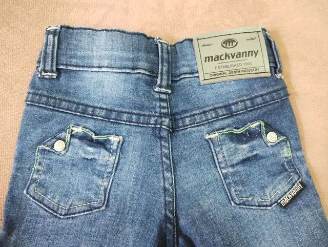 Bermuda jeans infantil masculina - Foto 4
