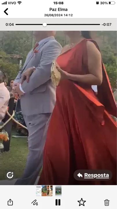 Vestido de festa Terracota - Foto 6