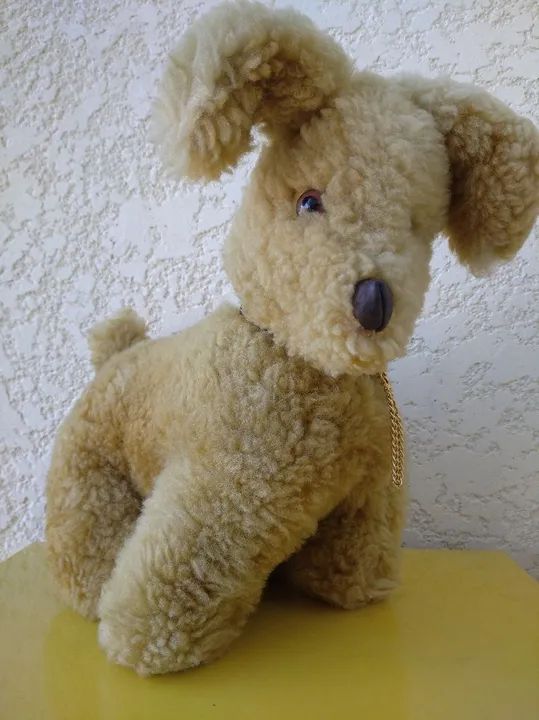 Cachorro de Pelúcia Antigo