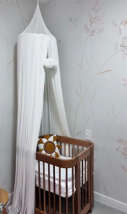 Tenda microtule branca (mosquiteiro)