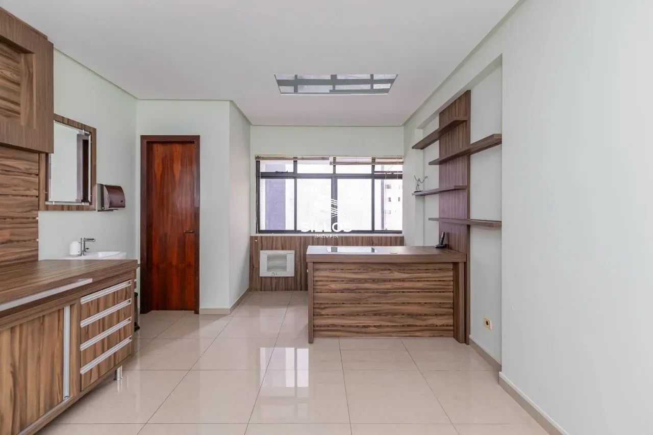 Sala com 27 m² para alugar no Bigorrilho em Curitiba