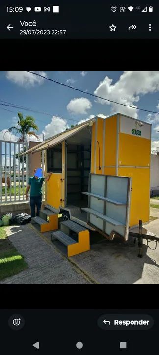 Trailer food treiler truck reboque carrinho proposta - Foto 3