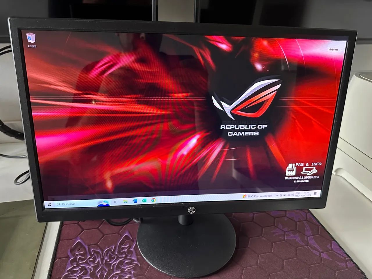 Monitor Gamer 20 polegadas 75hz - Foto 3