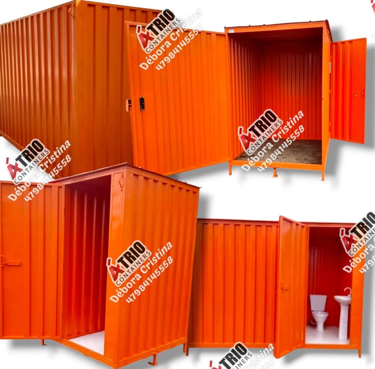 Container para locadoras desmontável  - Foto 4