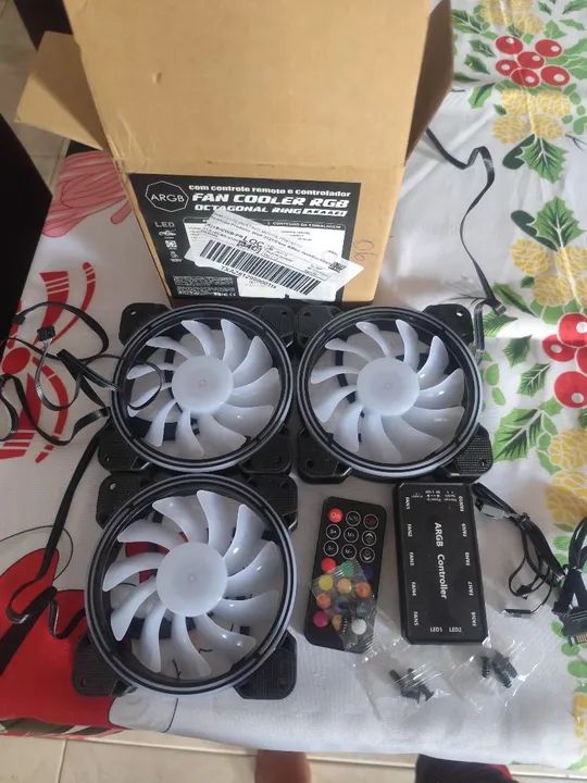 Cooler para PC 120mm - Novo - Foto 2