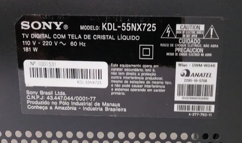 TV SONY BRAVIA 3D - 55 Polegadas  - Foto 5