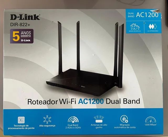 ROTEADOR DLINK AC 1200