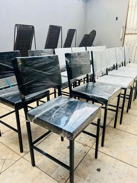 FABRICAMOS CADEIRA DE FERRO COM ALMOFADA  - Foto 3