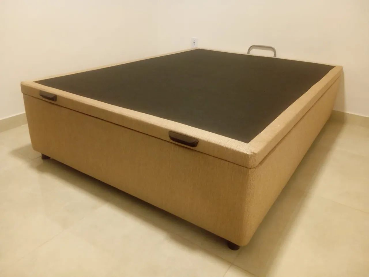 Cama Box baú probel blindado 138x188 colchão Ortobom  - Foto 4