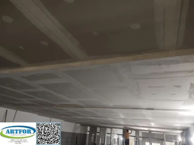 Paredes Dry Wall, Forro Gesso, Divisórias Gesso, Forro A cartonado, Dry Wall Interlagos - Foto 4