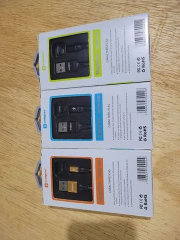 Cabos magnéticos tipo C,  iphone ou micro usb v8