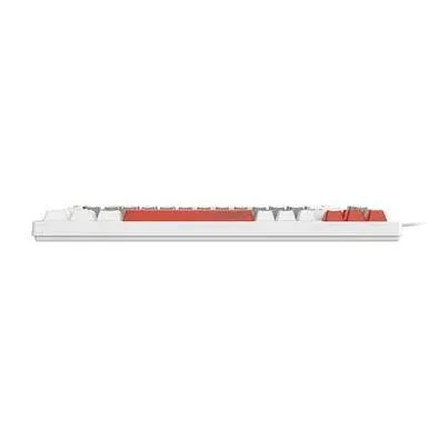 TECLADO MECANICO 75% PCYES KIRIN WHITE GHOST - SWITCH RED - LED RAINBOW - Foto 5