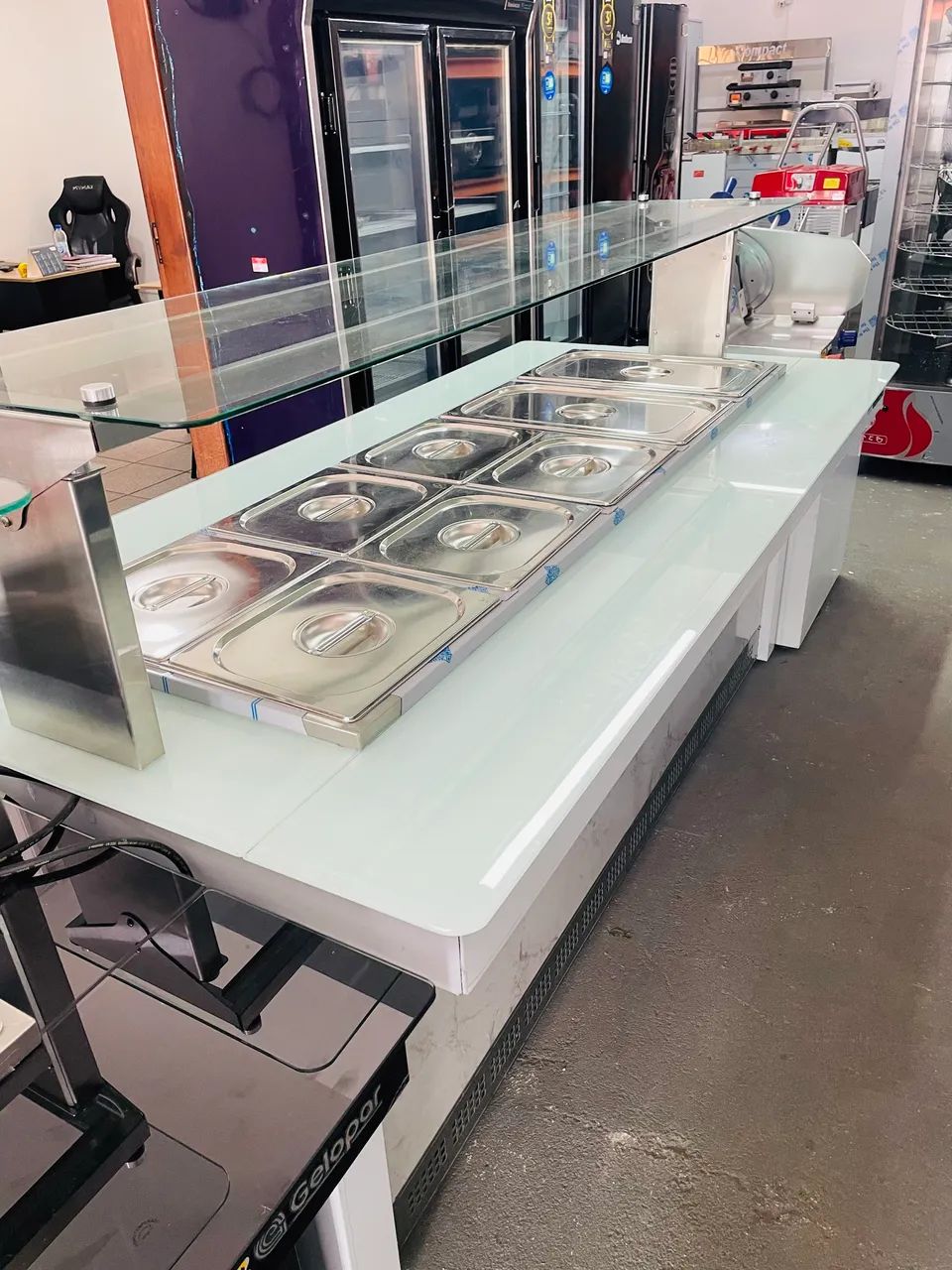 MB Buffet térmico 10 Cubas -  Gelopar 