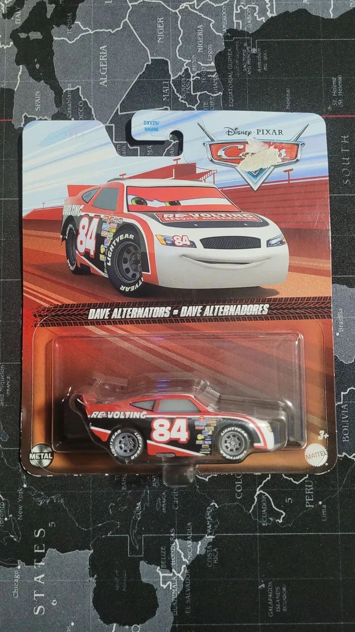 Carrinho Disney Pixar Carros - Dave Alternators 84