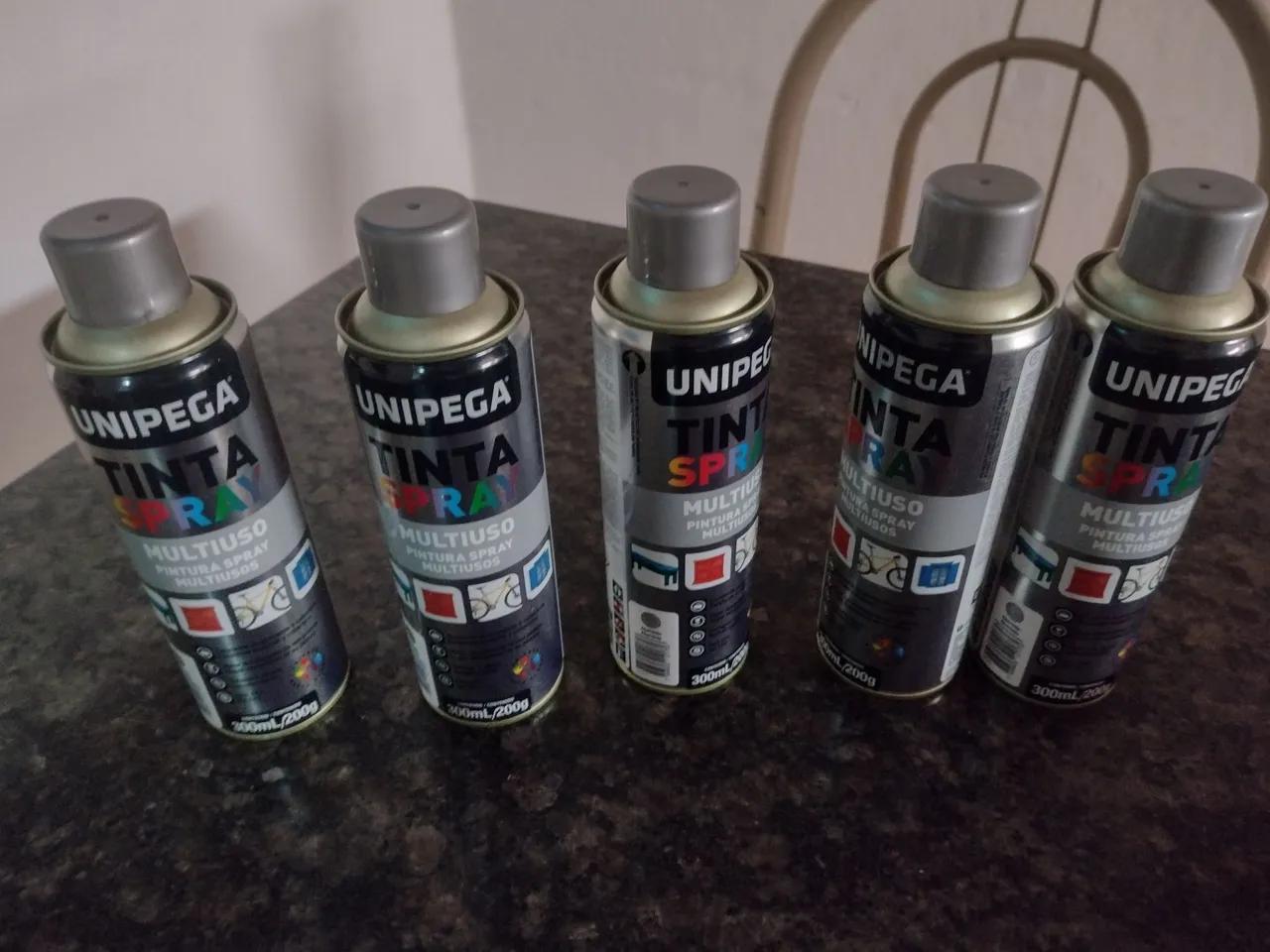 Tinta Spray Multiuso Unipega 300ml 20.00 unidade watzz *
