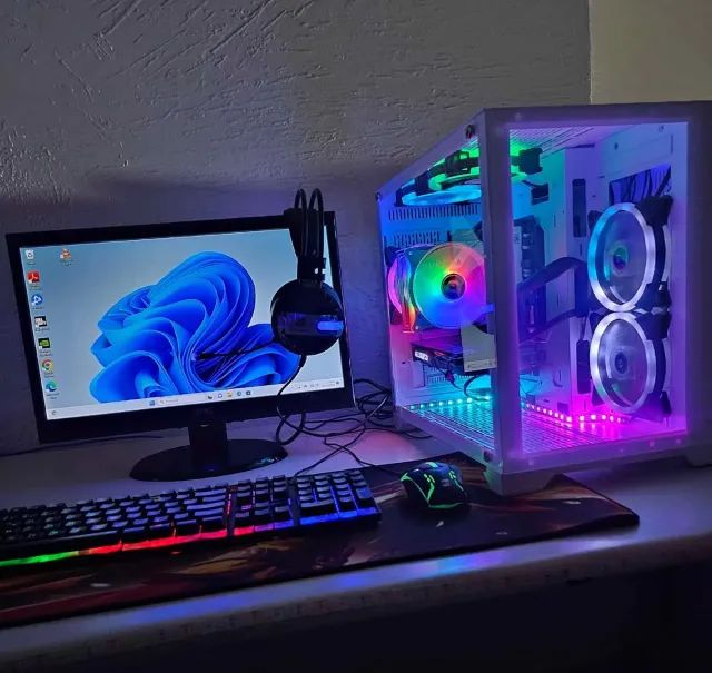 Pc gamer Completo ryzen 5 5500 10x sem juros - Foto 4