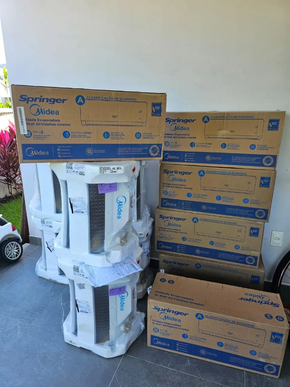 Ar Condicionado Springer Midea Hi Wall AirVolution Inverter