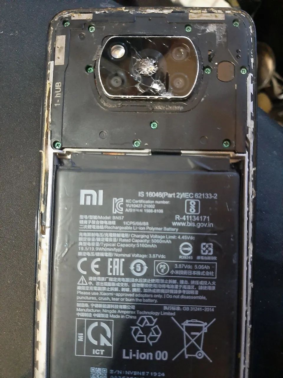 Tela de Celular com Tela Quebrada - Foto 2