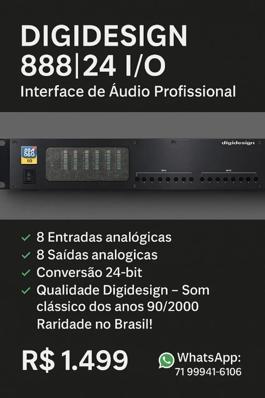 Interface de audio Digidesign 888|24 - Foto 2