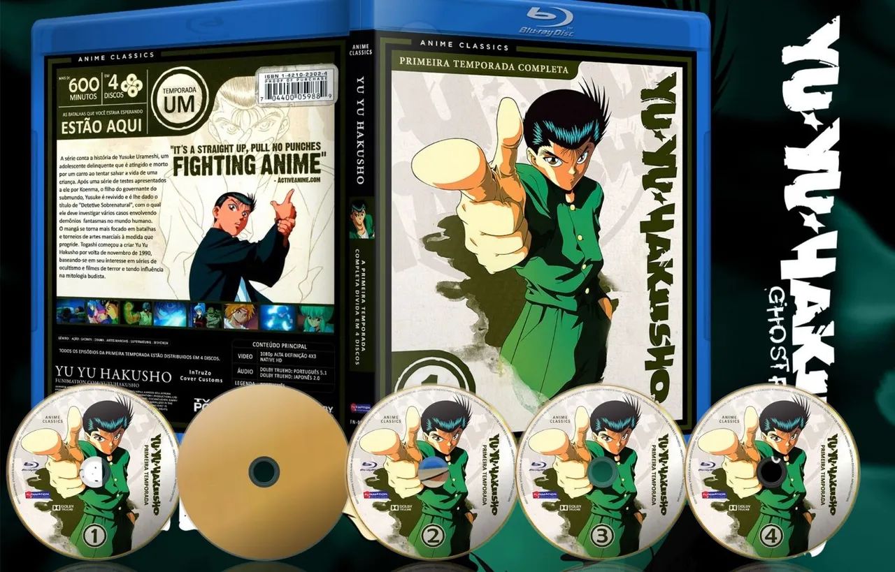 Yu Yu Hakusho - Terceira Temporada Completa - Blu-ray - Foto 3