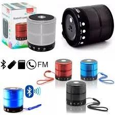 MINI CAIXA DE SOM COM USB/RADIO FM/BLUTOOTH RECARREGAVEL - Foto 3