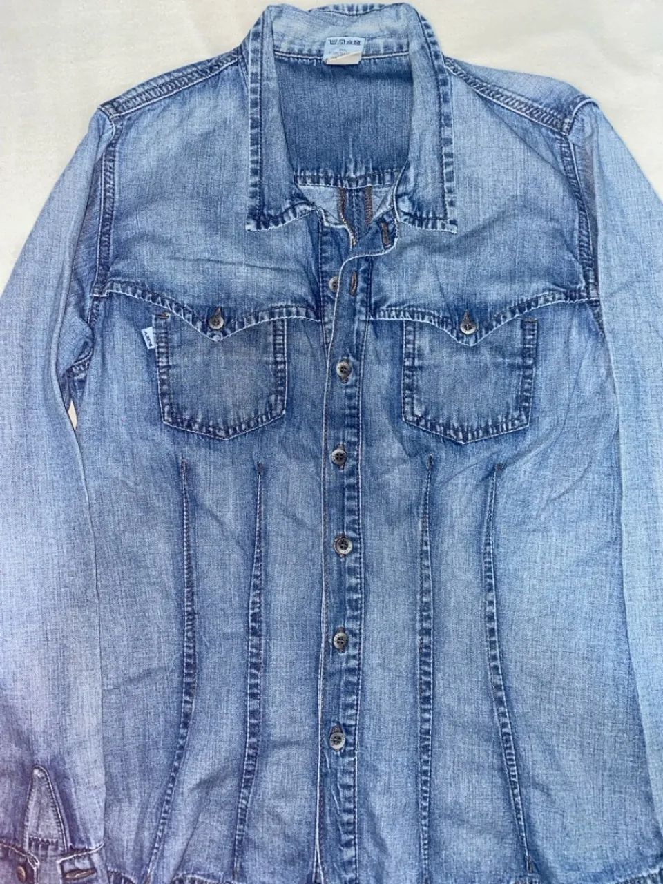 Camisa Jeans Feminina  - Foto 3