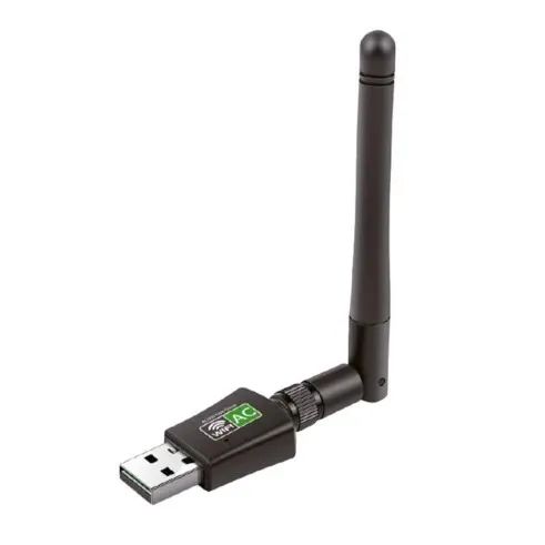 Adaptador Wifi Dual Band para PC USB 3.0 600 Mbps Wireless 2.4GHZ 5GHZ KNUP