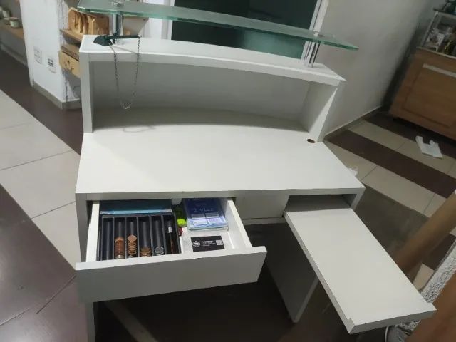 Balcão Atendimento/Caixa - 100% MDF - Imperdível