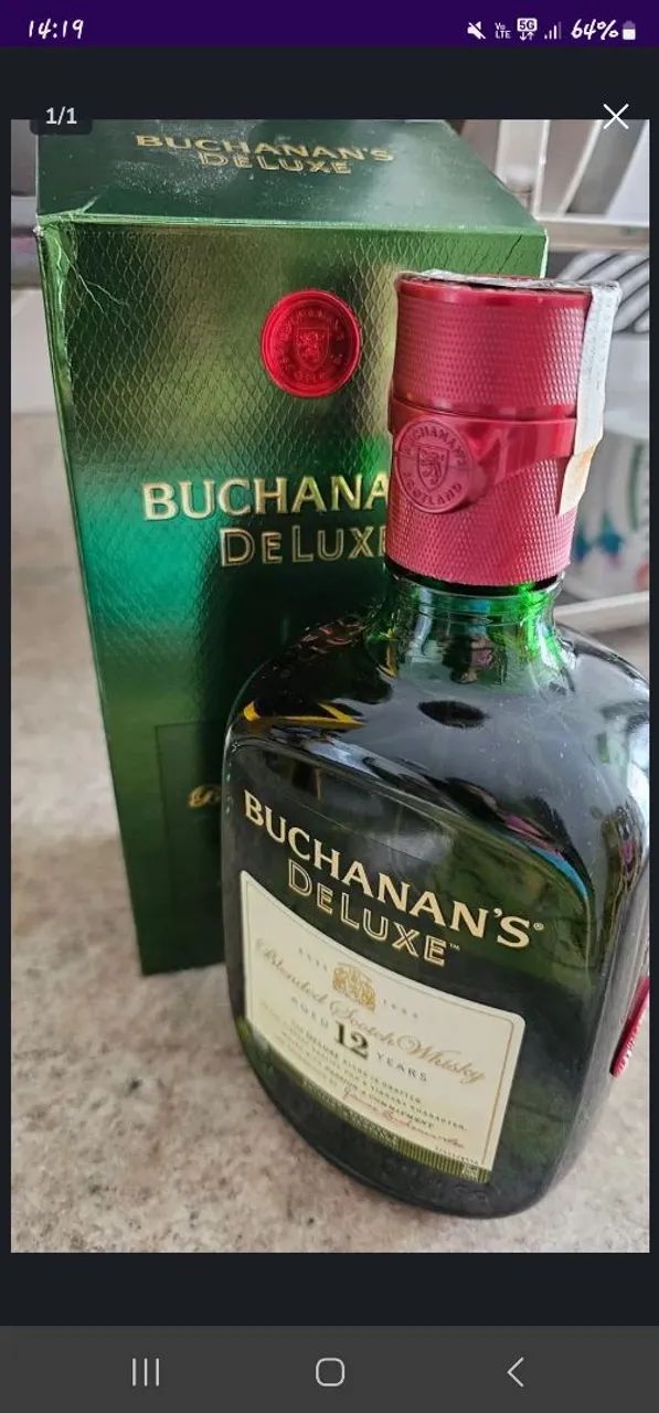 Whisky Buchanan's Deluxe 12 Anos