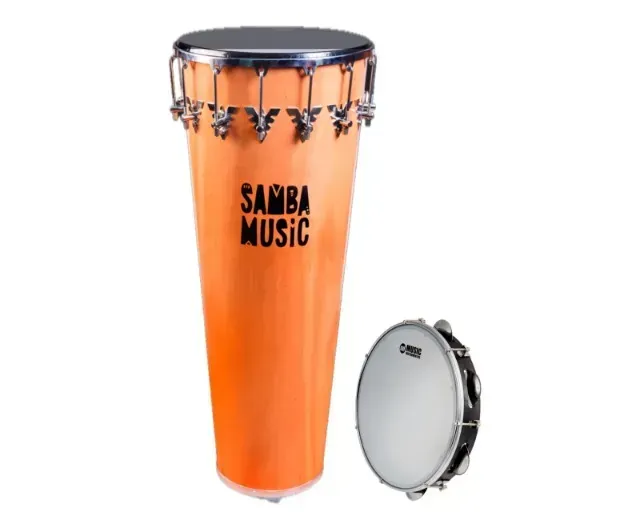 TIMBAL + PANDEIRO DE BRINDE PERCUSSÃO