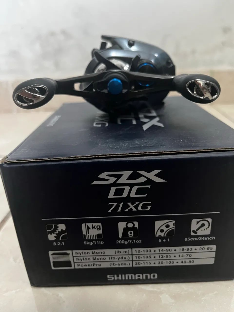 Carretilha Shimano SLX DC 71 XG - Foto 4