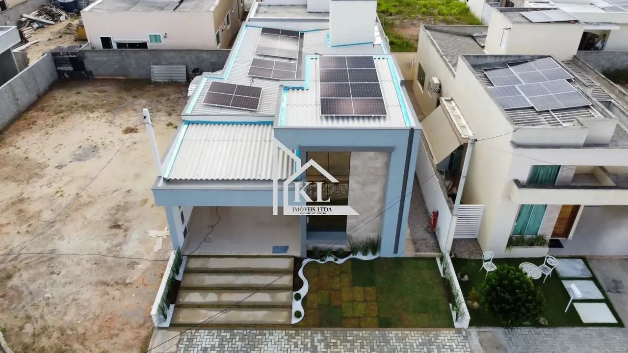 Excelente casa recém construída no Cond. Ecoville 1, 3 quartos (2 suítes), Energia solar - Foto 2