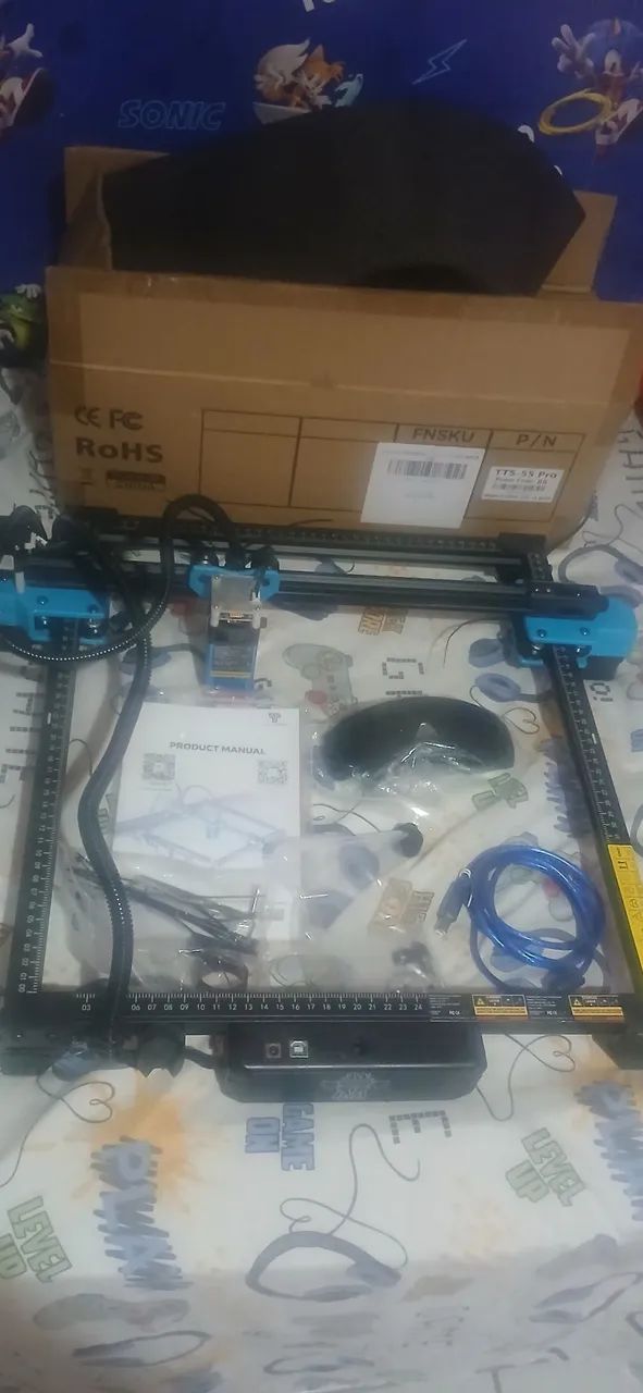 Two Trees TTS-55 Pro Gravadora e Corte a Laser - Peças de Hardware