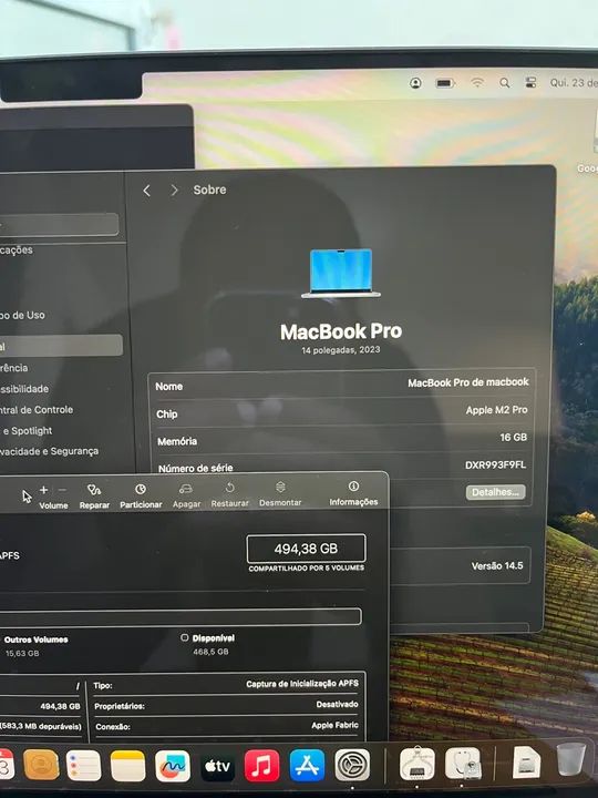 MacBook Pro M2 14pole 16gbram 512ssd 18ciclos  - Foto 5