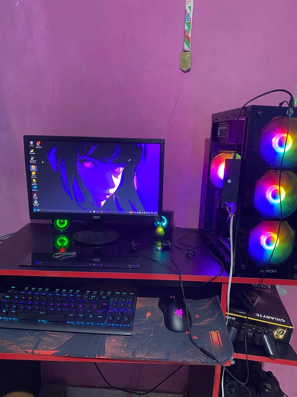 Complete PC with desk Ryzen564308011212929124