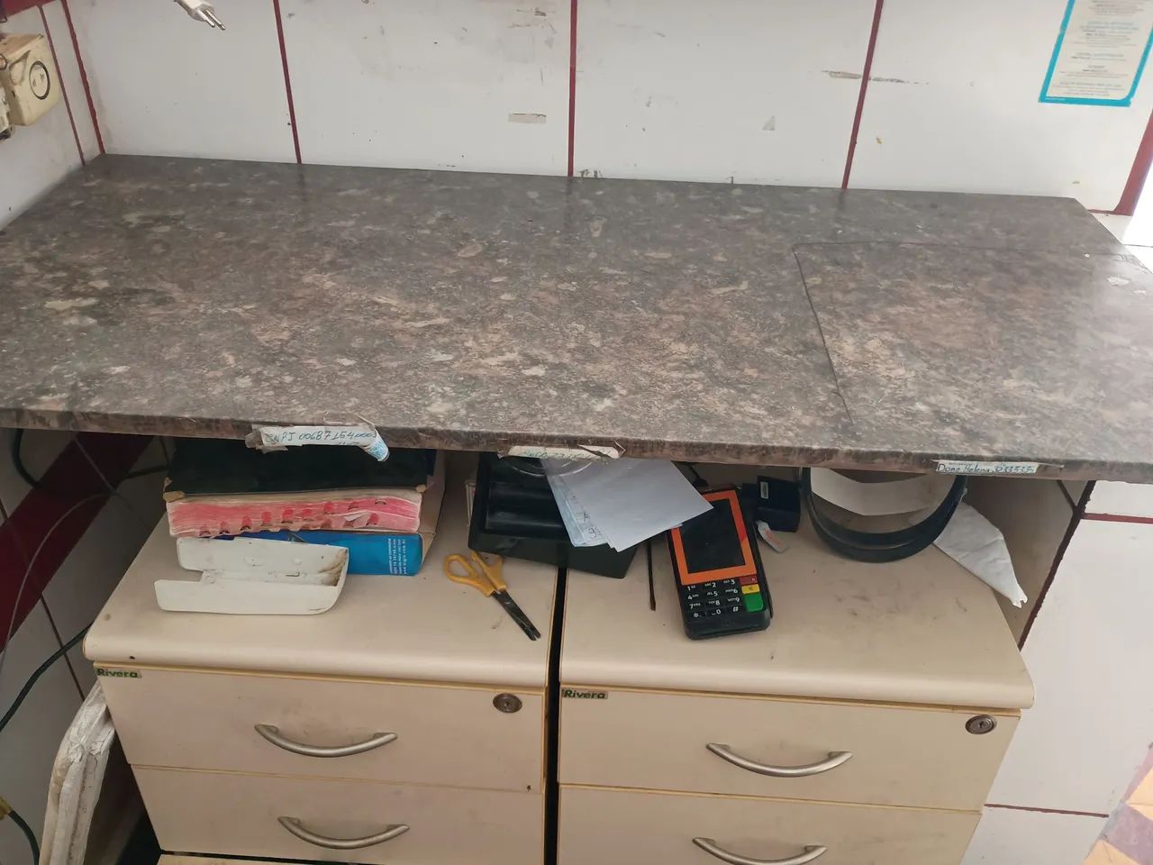 Pedra de mármore balcão  mesa 64850234817026124