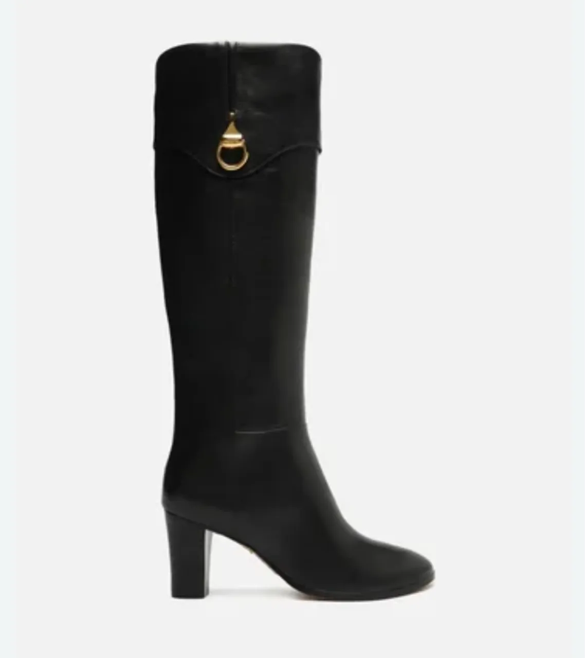 bota preta cano longo arezzo modelo atual 