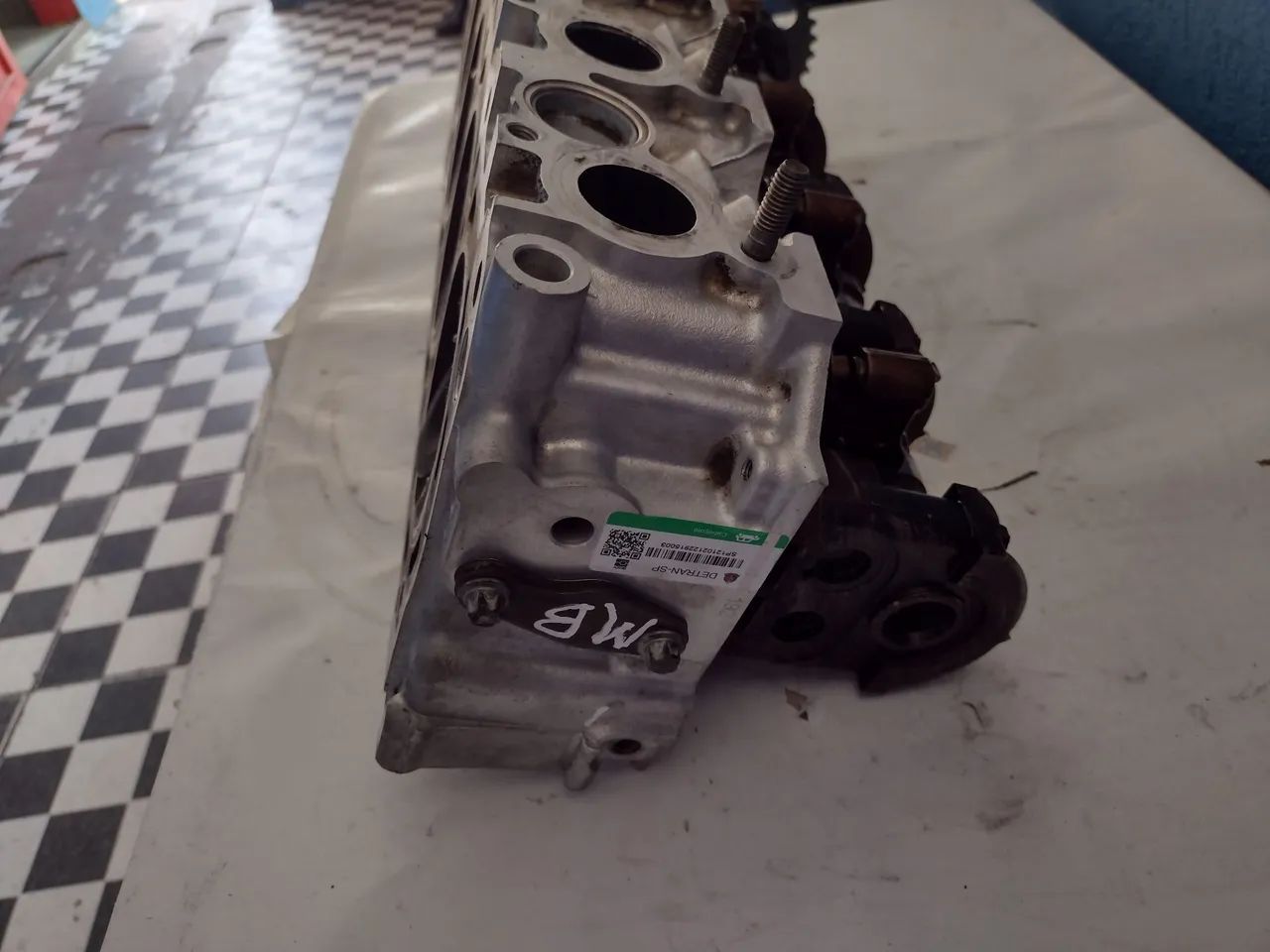 Cabeçote Mercedes classe a 190 1.9 8v original completo  - Foto 4