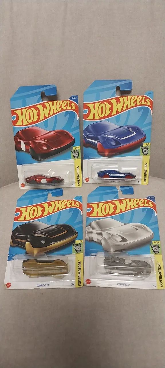 Hot Wheels Coupe Clip - Coleção Experimotors
