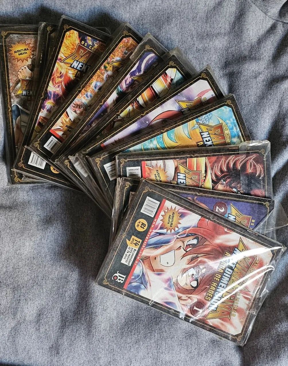 Coleção Saint Seiya - next dimension - vol 1 ao 11 - Livros e