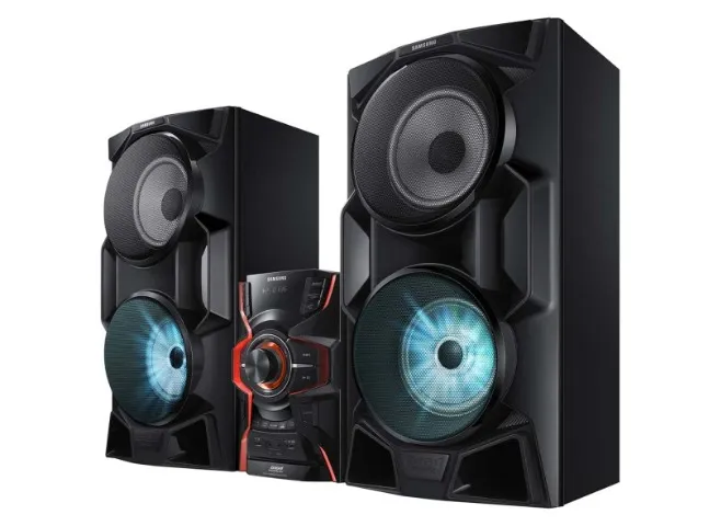 Mini System Samsung MX-HS6500 2.000 Watts Ripping Karaokê USB Bluetooth