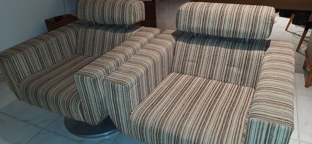 Par de poltronas giratórias - Foto 3