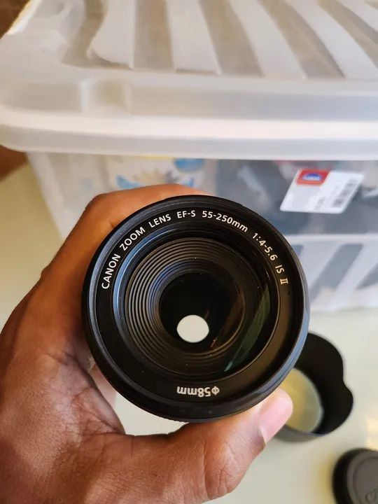 Lente Canon EF-S 55-250mm f/4-5.6 IS II