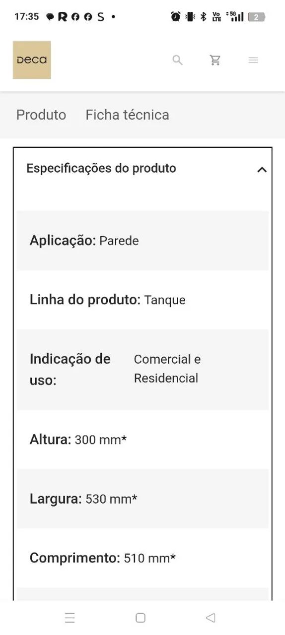 Tanque Deca64739362088065122