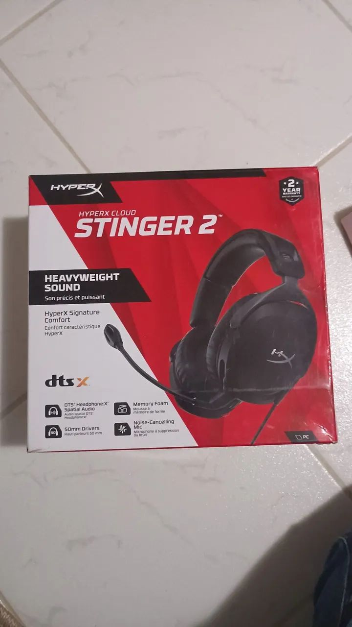 HEADSET GAMER HYPER X